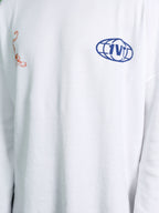 TWIN TIGERS WAFFLE WHITE T-SHIRT