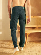 Green Baggy Korean Jeans