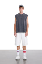 Grey Vintage Fade Tank
