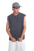 Grey Vintage Fade Tank