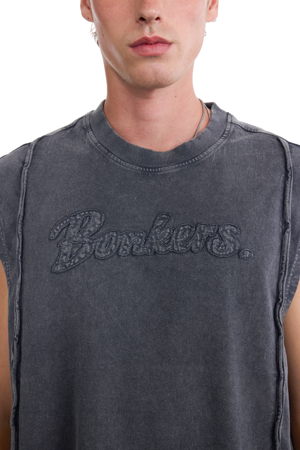 Grey Vintage Fade Tank