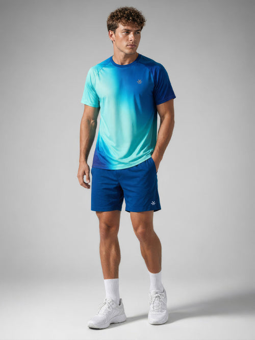 AquaFlow Gradient Active Tee | Active |  Blue