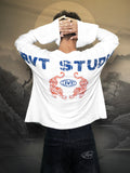 TWIN TIGERS WAFFLE WHITE T-SHIRT