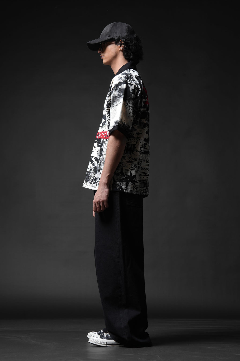 Be Yourself Collar T-shirt