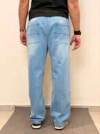 Blue Sprint Baggy Joggers
