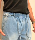 Blue Sprint Baggy Joggers