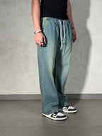Flex Baggy Denim Joggers