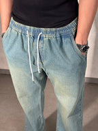 Flex Baggy Denim Joggers