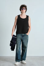 Black Knit Tank